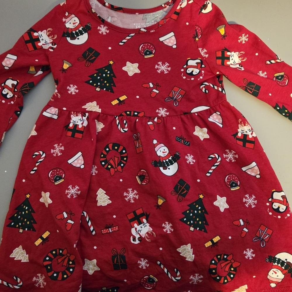 NWOT The children's place 2T Christmas dress